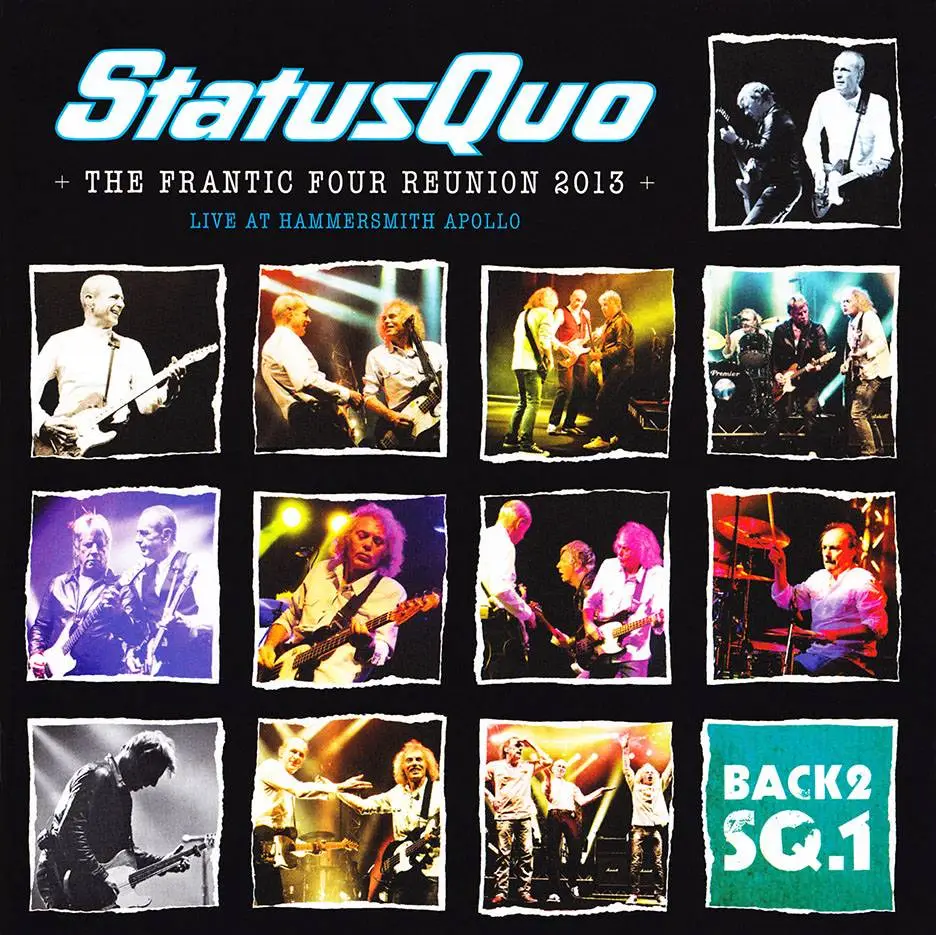 status quo frantic four t shirt