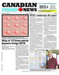 Canadian Stamp News - July 01, 2018