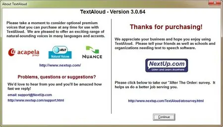 NextUp TextAloud 3.0.64