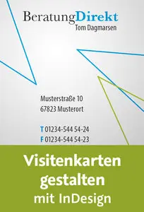  Visitenkarten gestalten mit InDesign Layout, Schrift und Weitergabe
