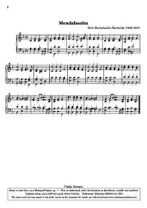 Mendelssohn-BartholdyF - Mendelssohn (hymntune)