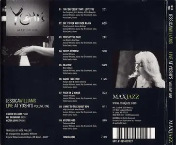 Jessica Williams - Live At Yoshi's, Vol.1 (2004)