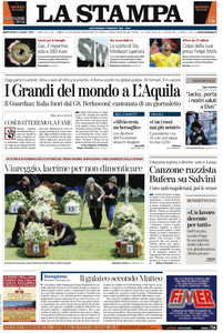 La Stampa 8 Luglio 2009