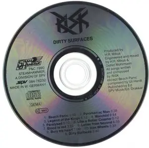 Risk - Dirty Surfaces (1990)
