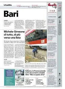 la Repubblica Bari - 20 Dicembre 2017
