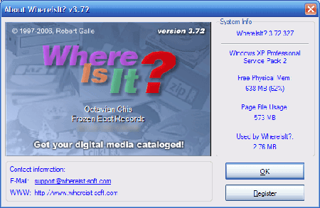 WhereIsIt v3.72 Build 327 - URGENT UPDATE!