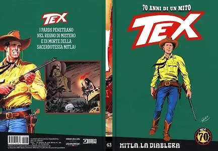 Tex 70 Anni Di Un Mito - Volume 63 - Mitla, La Diablera