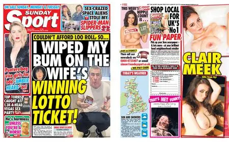 The Sunday Sport – May 07, 2022