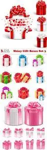 Vectors - Shiny Gift Boxes Set 3