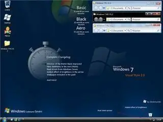 Windows 7 Theme For XP and Vista