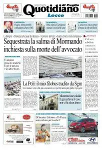 Quotidiano di Puglia Lecce - 9 Ottobre 2017