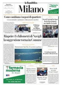 la Repubblica Milano - 18 Febbraio 2024
