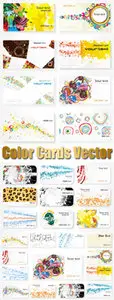 Color Cards Vector