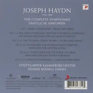 Dennis Russell Davies, Stuttgarter Kammerorchester - Haydn: The Complete Symphonies, Part 1 [37CDs] (2009)