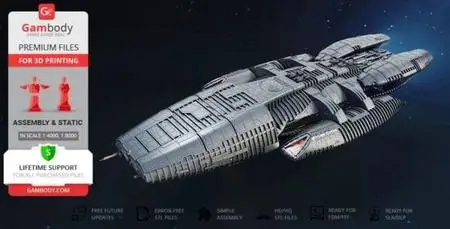 Gambody  Battlestar Galactica  Star Wars  3D Print Model