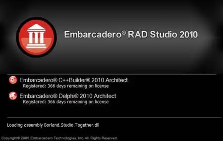 CodeGear RAD Studio 2010 Architect v.14.3513.24210