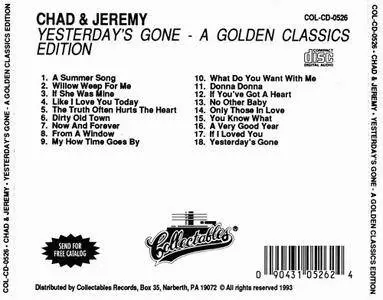 Chad & Jeremy - Yesterday's Gone: A Golden Classics Edition (1993)