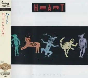 Heart - Magazine `78 + Heart `85 + Bad Animals `87 (2015) [Japanese SHM-CD]