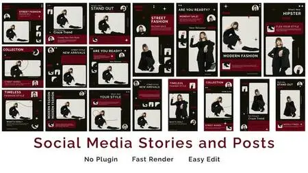 Social Media Stories and Posts 50834406