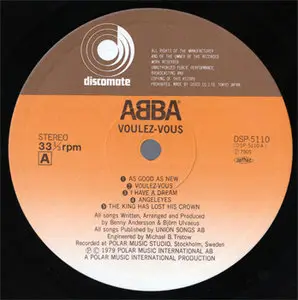 ABBA - Voulez-Vous (Disco Mate DSP-5110) (JP 1979) (Vinyl 24-96 & 16-44.1) [japanese first pressing LP]