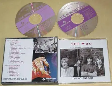 The Who - The Violent Side: Live At Woodstock Festival 1969 (2CD) (1994) {Countdown Factory} **[RE-UP]**