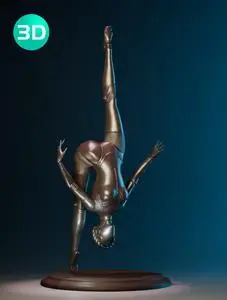 Ballet Dancing Female Robot - Atomic Heart