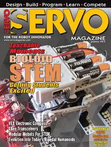 Servo Magazine No.01 - January 2013