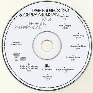 Dave Brubeck Trio & Gerry Mulligan - Live at the Berlin Philharmonie (1970) {2CD Columbia 481415-2 rel 1995}