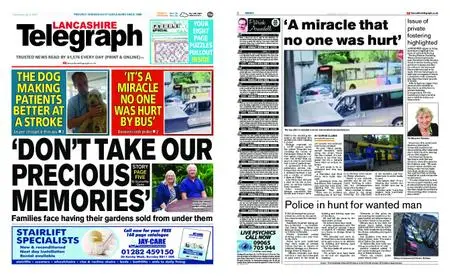 Lancashire Telegraph (Blackburn, Darwen, Hyndburn, Ribble Valley) – July 03, 2019