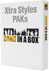 PG Music Xtra Styles PAKs 1-11 for Band-in-a-Box and RealBand