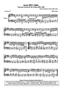 BachJS - BWV 1006a - Menuet II