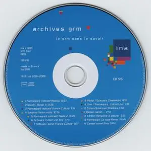 Various Artists - Archives GRM, INA 30th Anniversary (2006) {5CD Set, INA-GRM ina c 1030}