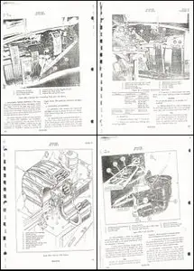 P-38L-1 AIRPLANE Erction and maintenance instructions for army model part 7