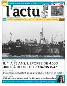 L'actu – 05 juillet 2022