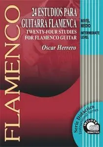 Herrero Oscar 24 Studies for Flamenco Guitar