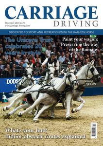 Carriage Driving - December 2016