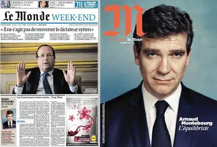 Le Monde du Samedi, 31. Août 2013