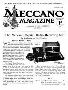The Meccano Magazine - No.29 December 1922