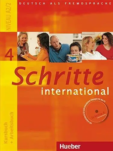 Schritte international 4: Kursbuch + Arbeitsbuch (Repost)