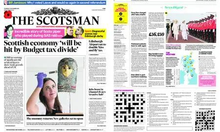 The Scotsman – November 01, 2018