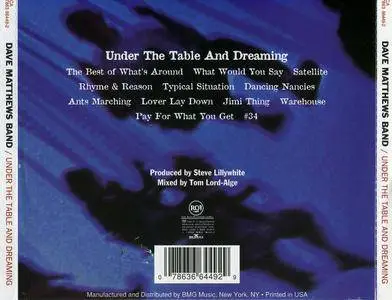 Dave Matthews Band - Under The Table And Dreaming (1994)