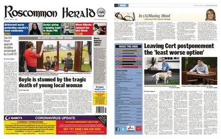 Roscommon Herald – April 14, 2020
