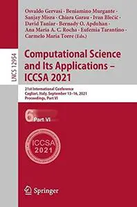 Computational Science and Its Applications – ICCSA 2021 (Repost)