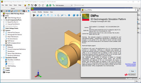 PathWave EM Design (EmPro) 2022 Update 0.1