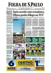 Folha de São Paulo - 13 de agosto de 2015 - Quinta