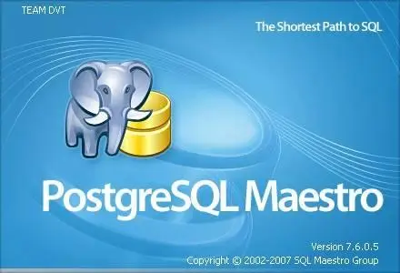 PostgreSQL Maestro ver.7.6.0.5