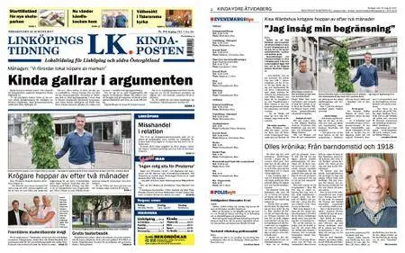 Linköpings Tidning & Kinda-Posten – 22 augusti 2017