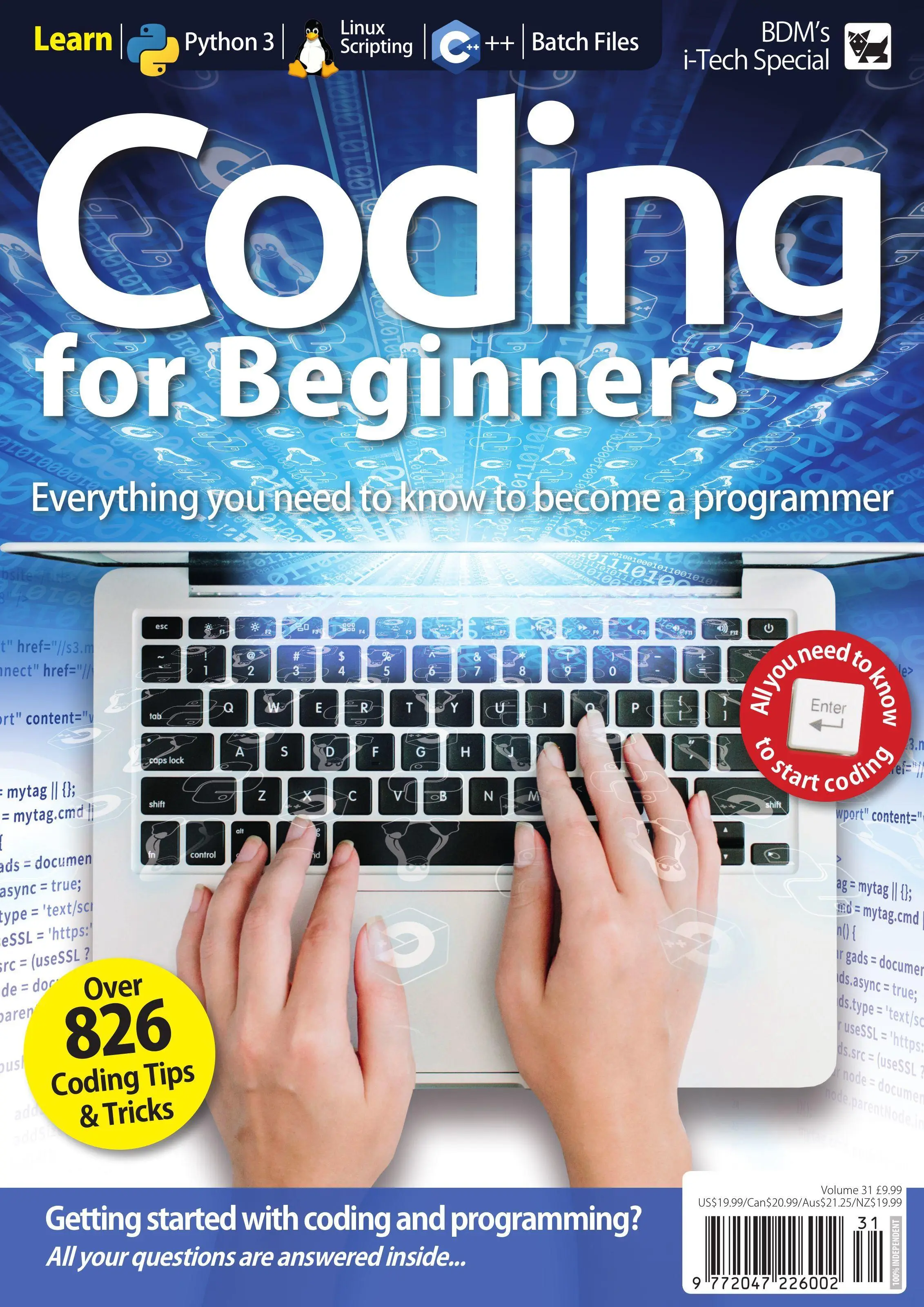 Guides for coding. Coding. Beginner code. Фон для рекламы it услуг.