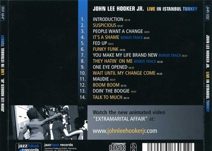John Lee Hooker Jr. - Live In Istanbul Turkey (2010)