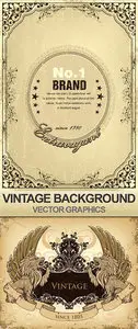 Vintage vector backgrounds
